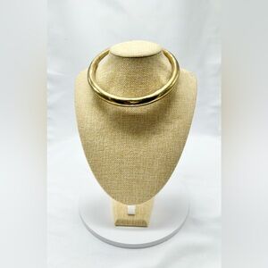 Vintage Brass Collar Necklace